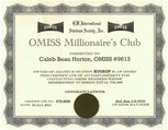 OMISS Millionaire's Club $750k Milestone Award